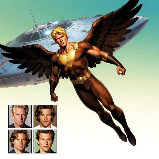 Lluomo Puma: Superhero Comic Illustration