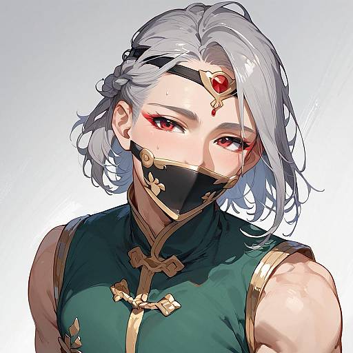 Kakashi Mature Upper-Body Looking at Viewer