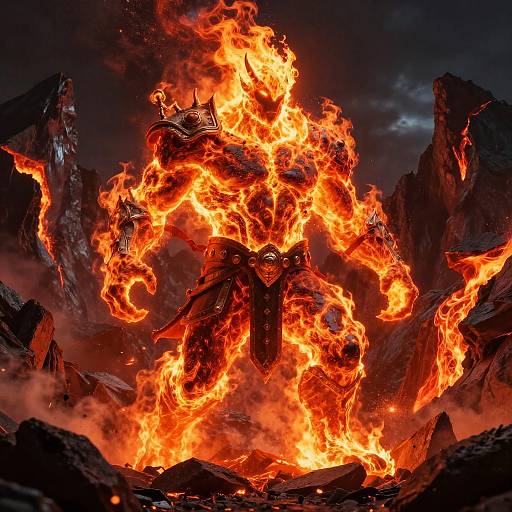 Surtr the Flaming Fire Giant