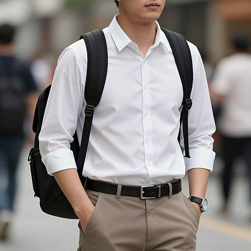 Realistic Casual Career Day Outfit