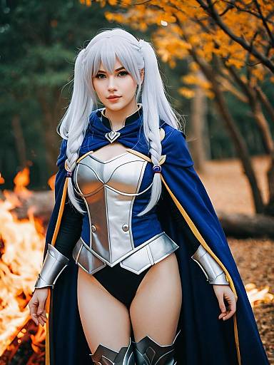 Lifestyle costume photo of Grima (fire emblem). Cosplay clothes