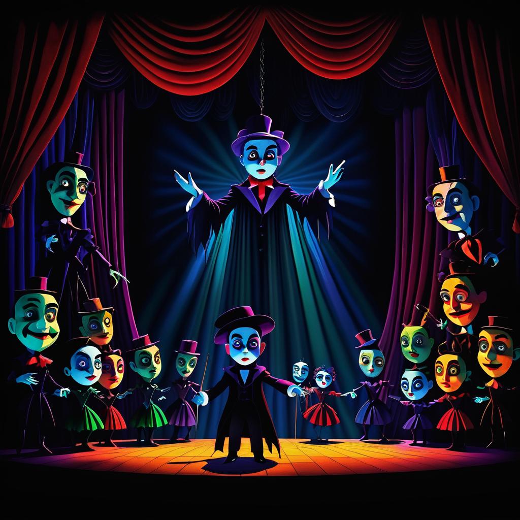 Dark Horror Expressionist Puppet Theater