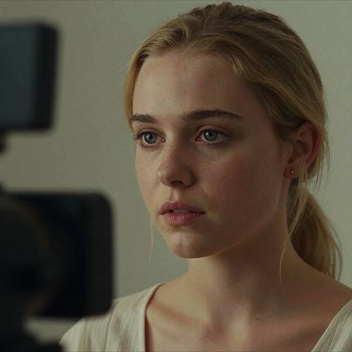 Cinematic Portrait of Blonde Female