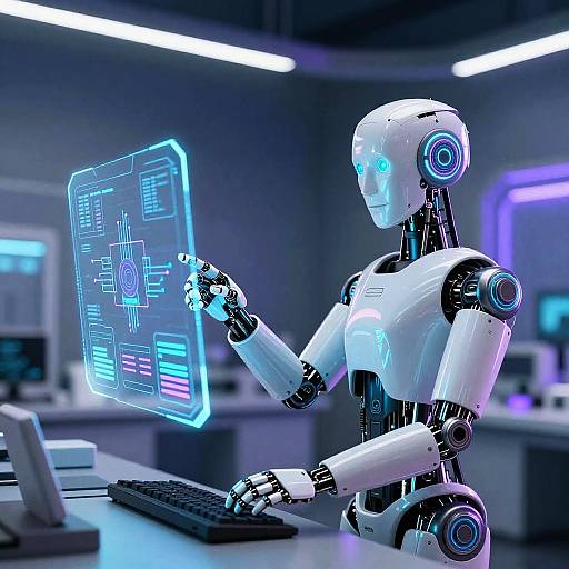 Futuristic AI Training with Holograms