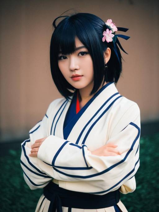 Realistic Man Cosplay as Narumi Osone
