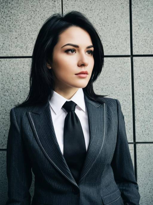 Professional Businesswoman in Formal Attire