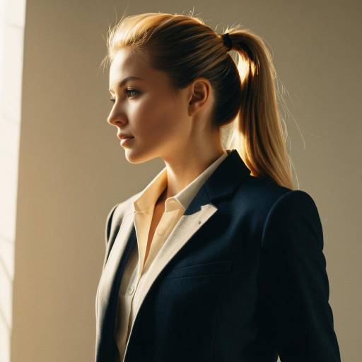 Elegant High Ponytail Fashion Editorial Elegant High Ponytail Fashion Editorial