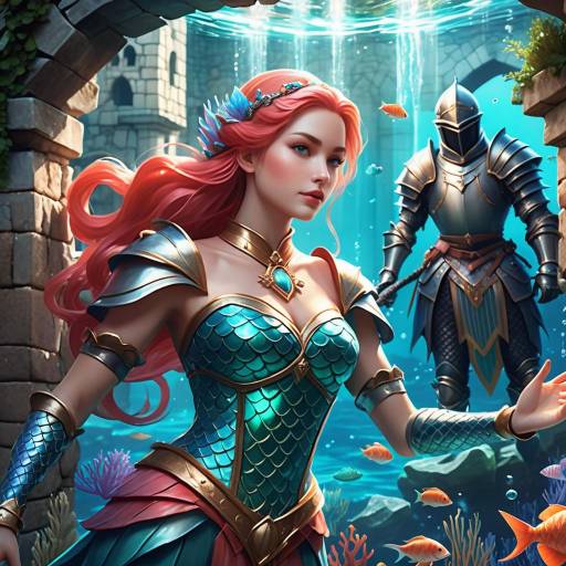 Enchanting Underwater Kingdom and Knights Enchanting Underwater Kingdom and Knights
