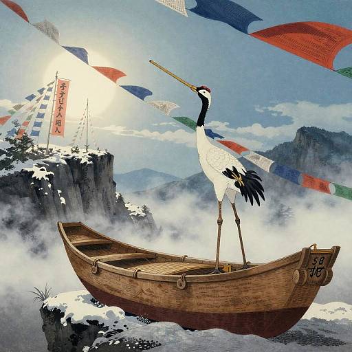 Crane Archer on Windy Cliffside