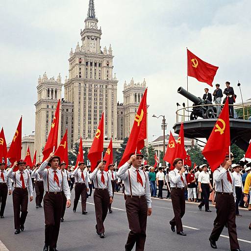 1970s Budapest Communist Labor Parade