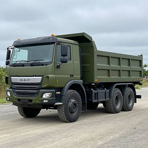 Leyland Daf 4x4 Military Tipper Truck