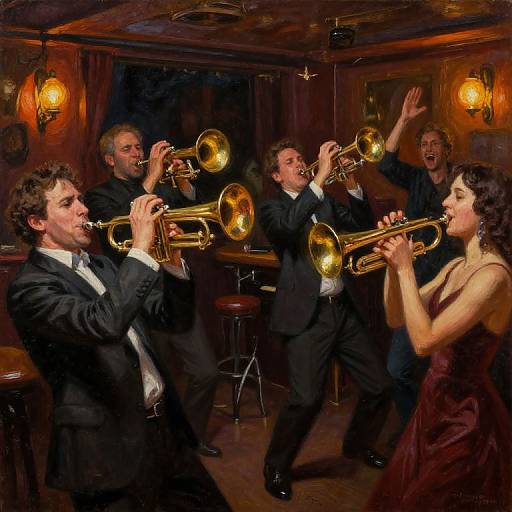 Lively Jazz Club Energy