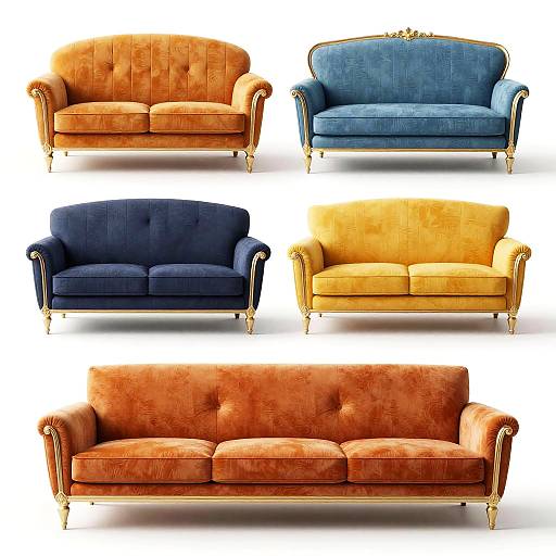 Art Deco Inspired Sofa Designs