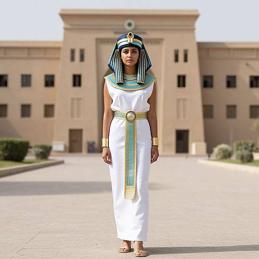 Homemade Egyptian Costume Woman
