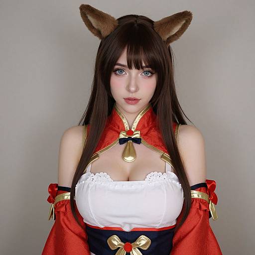 Realistic Sexy Itori Cosplay Photo