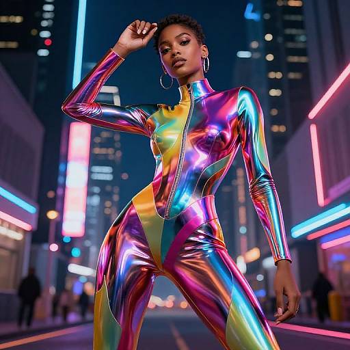 Futuristic Fashion Portrait of Rina Sawayama