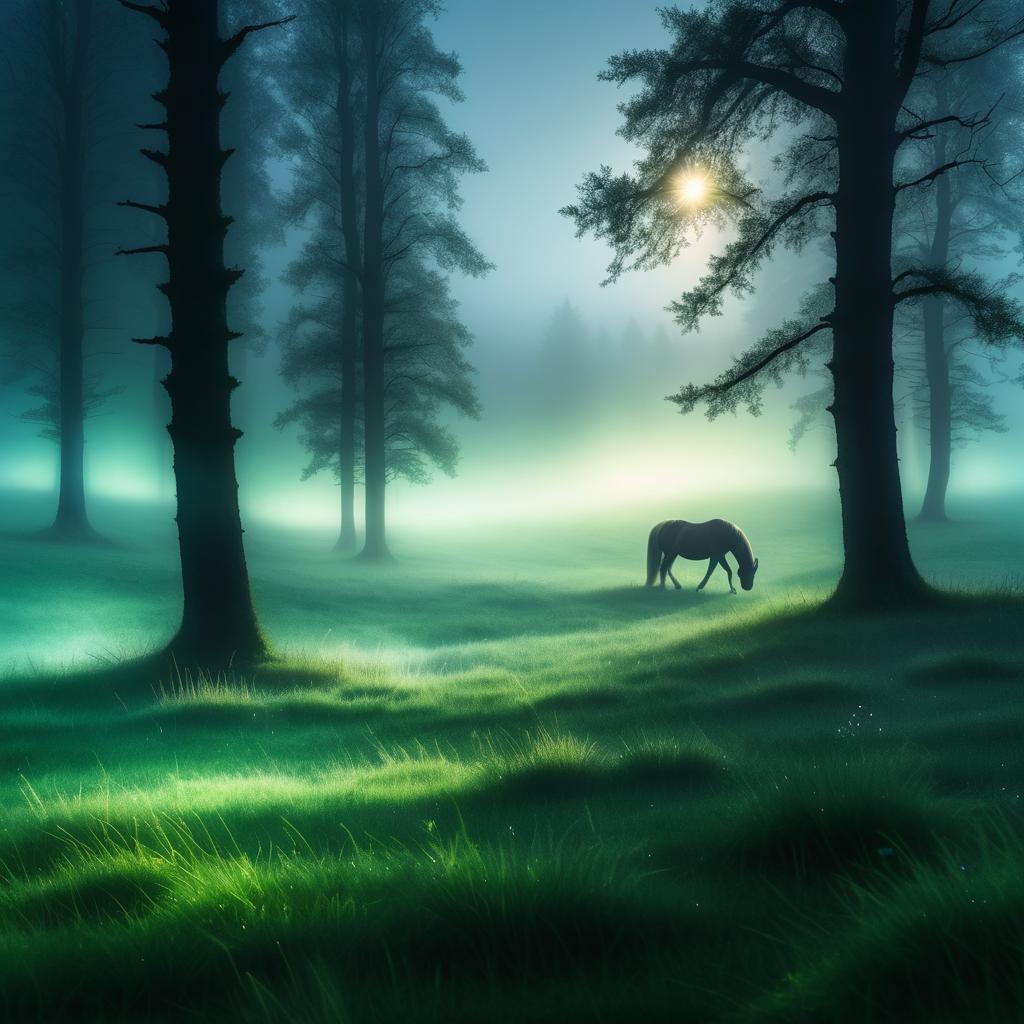 Mystical Centaur's Meadow in Black Forest