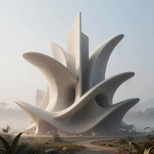 Surreal Diffusion Architecture in Landscape