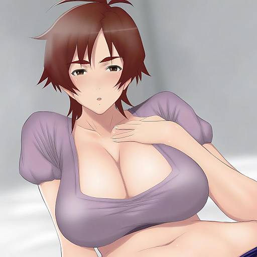 Illustration of Amaha masane, witchblade in the style of Muffin (sirumeria)