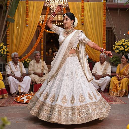 Traditional Marathi Wedding Dance Scene