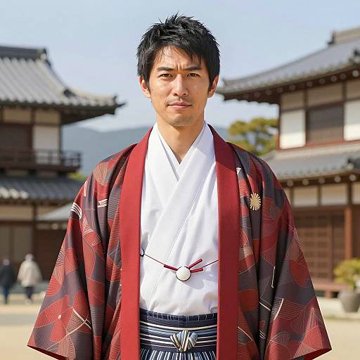 Sano Manjiro Traditional Japanese Costume