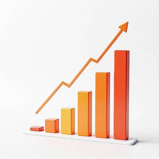 Minimalistic Financial Growth Dashboard