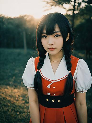 Realistic Sexy Kanako Mimura Cosplay