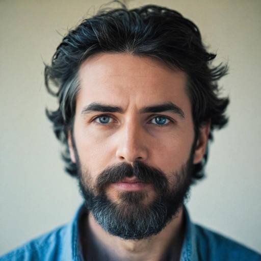 Realistic Portrait of a Mature Male
