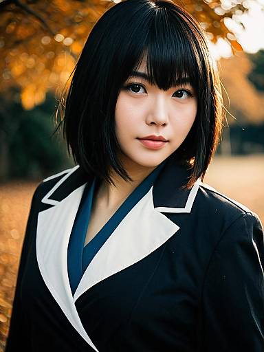 Realistic Sexy Akane Tsunemori Cosplay Photo