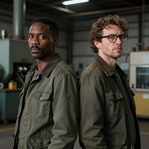 Intense Back-to-Back Standoff in Warehouse