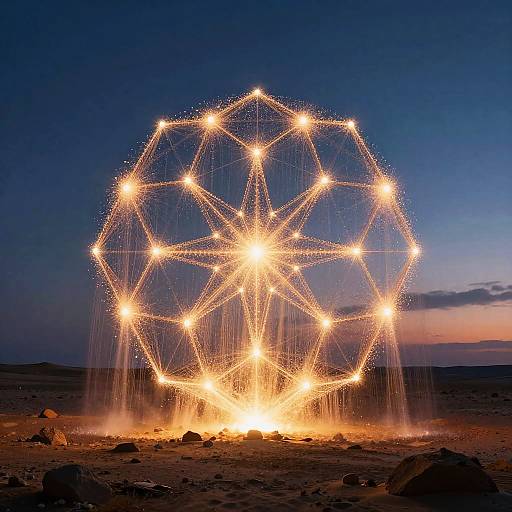 Surreal Cascade of Light Particles