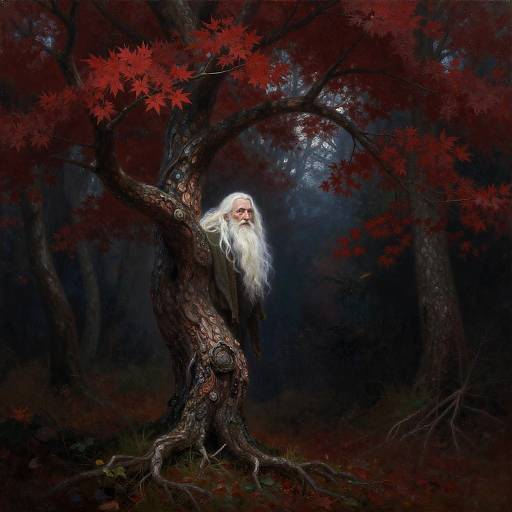 Enchanted Elder Pine in Autumn