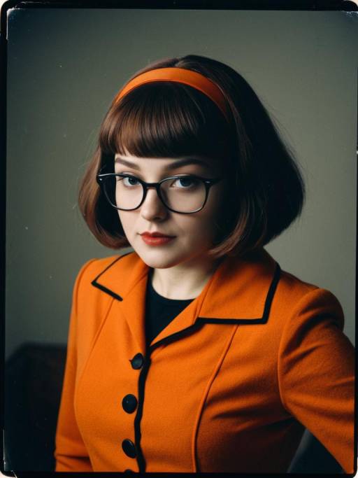 Photorealistic Velma Costume Portrait