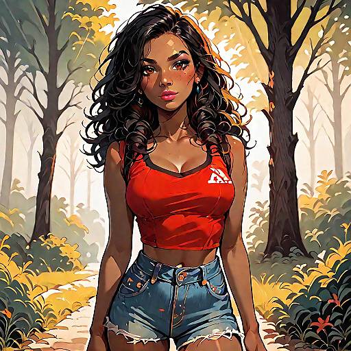 Cinematic Outdoor Fashion: Golden Hour Vibes