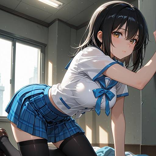 Himeragi Yukina School Uniform Portrait