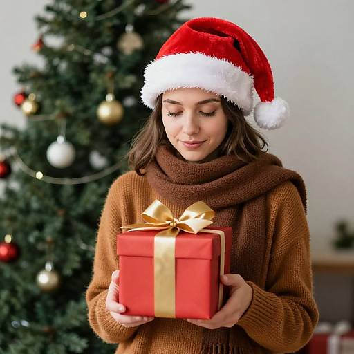 Festive Holiday Gift Celebration