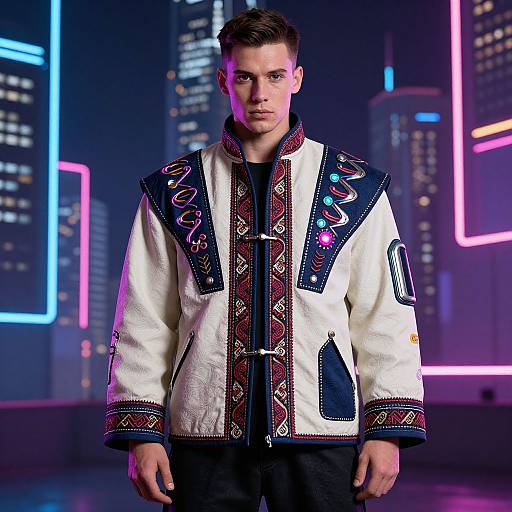 Futuristic Vatnik Jacket Fashion