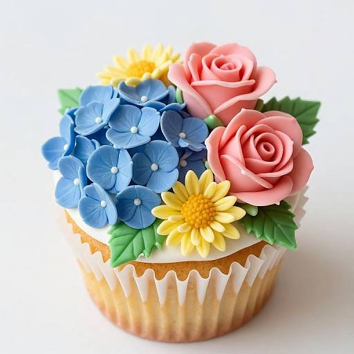 Floral Bouquet Cupcake Artistry