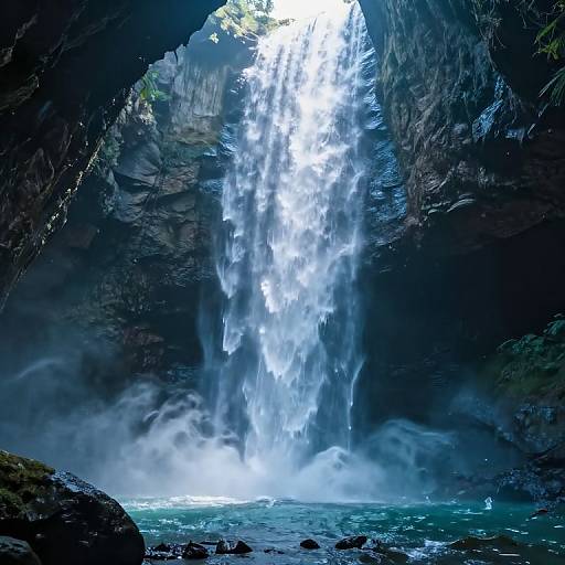 Inverted Cliff and Luminous Abyss