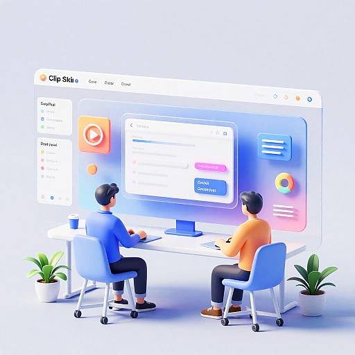 ComfyUI Themed Digital Workspace