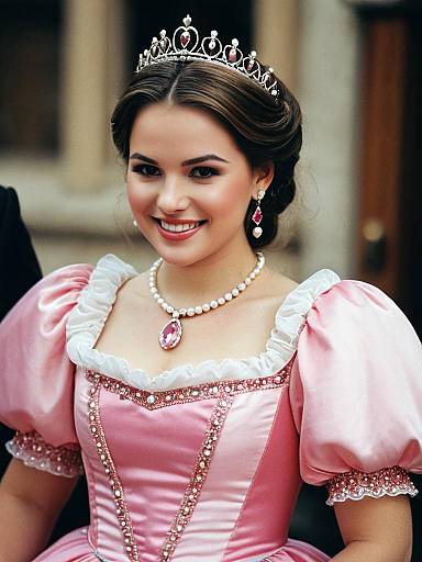 Realistic Belle Princess Costume Portrait