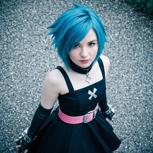 Aqua Kingdom Hearts Cosplay Costume Design