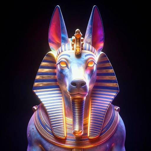 DMT Style Anubis Light Headshot