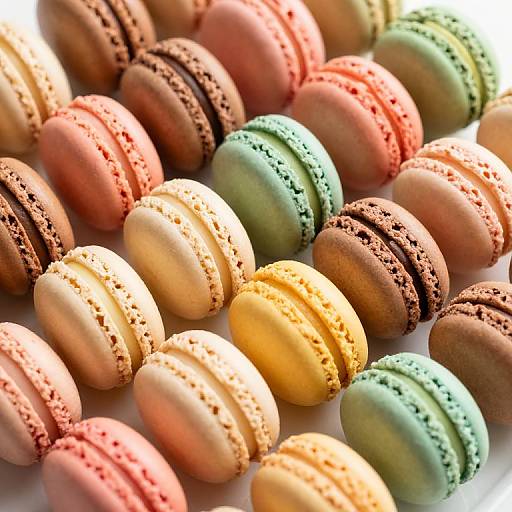Colorful Luxury Macaroons Delight