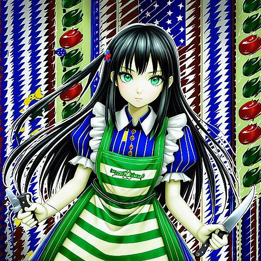 Illustration of Alice liddell (american mcgee's alice), american mcgee's alice in the style of Akaneya