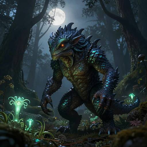 Clombo in Misty Enchanted Forest