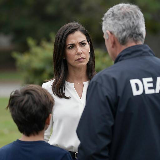 Serious Conversation with DEA Agent Outdoors