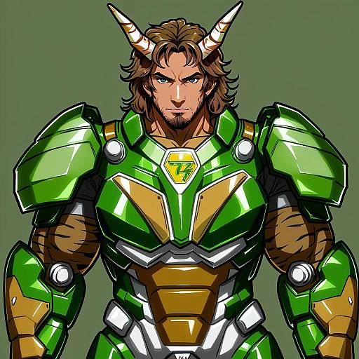Illustration of Antonio lopez, tiger & bunny in the style of Mayo riyo