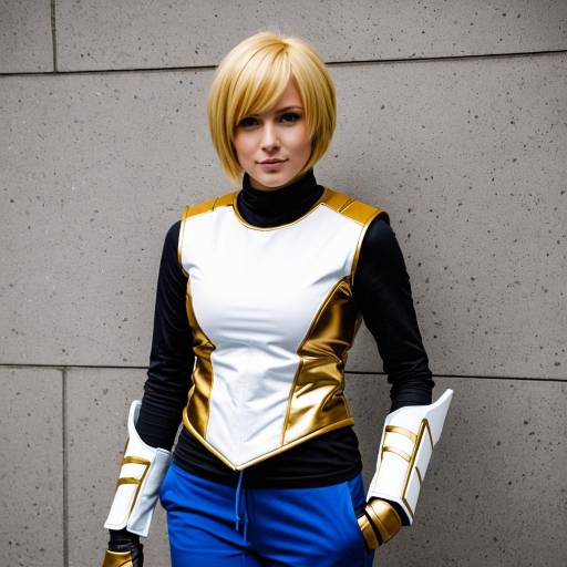 Stylish Jaune Arc Cosplay Ensemble