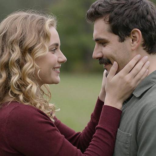 Intimate Outdoor Couple Photograph